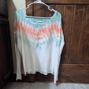 Orange/Green Sweater